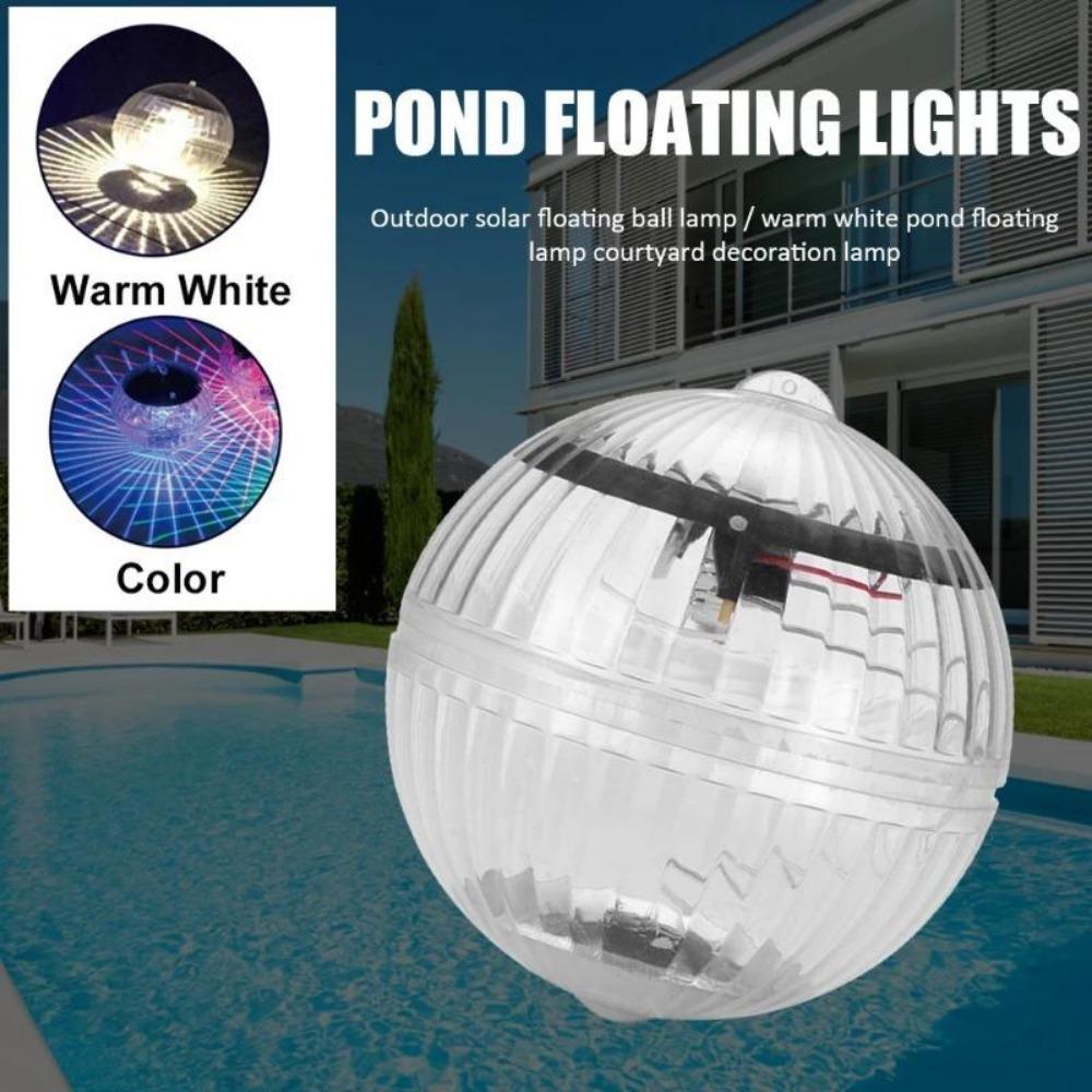 Solar Floating Lights Swimming Pool Waterproof LED Solar Power Multi Color Changing Water Drift Lamp For Fish Tank Pond