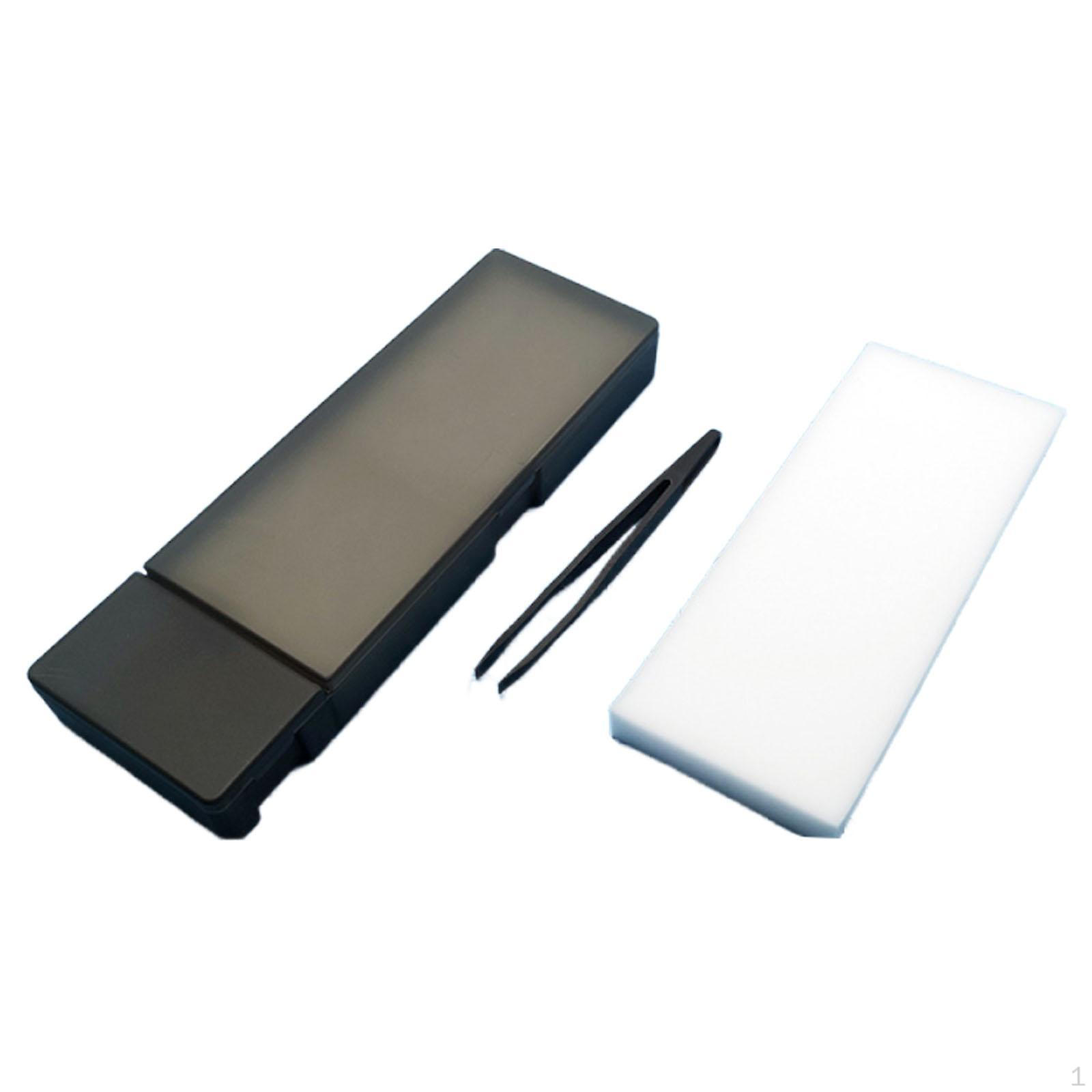 

Водные декали Наклейка Работающий бокс с пинцетом для декалей, Замачивание Отделение Ремонт Хобби Модель