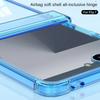 All-inclusive Hinged Four-corner Anti-drop Phone Case for Samsung Galaxy Z Flip 7 FE 6 5 flip7 Transparent Shcokproof Back Cover