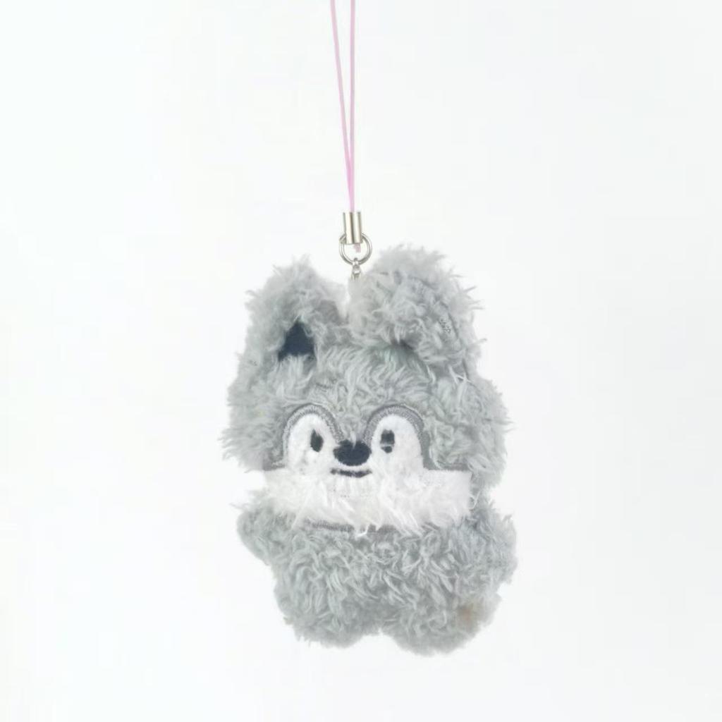 New SKzoo Stray Child 5cm Fur Ball Bag Pendant - Cute Style, In Stock