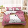 Lucky Rabbit Anime Duvet Cover Children'S Bedding Pillowcase Printed Children Adult Set Queen Size Reactive Printing Quilt