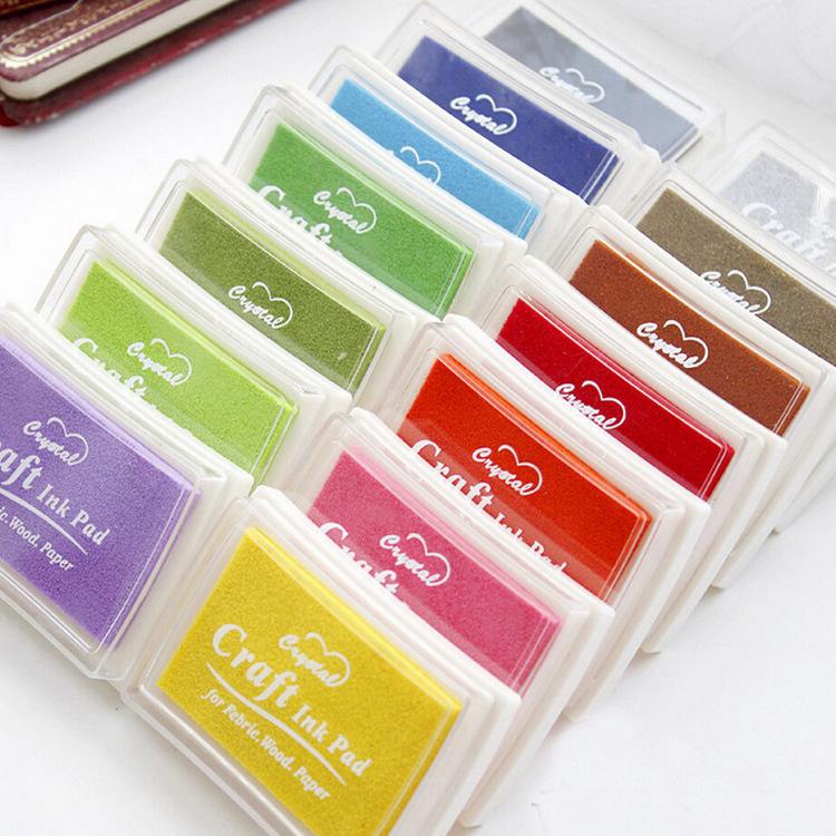 Tampone Inchiostro Grande a 15 Colori per Impronte Digitali & Decorazioni Nuziali
