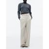 Za2024 Summer New Product Women's Clothes Casual All-Matching Straight Pleated High Waist Wide Leg Pants Pants 8372124 812