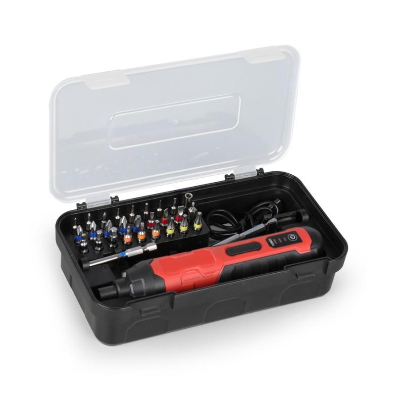 Electric Screwdriver Large Torque Multifunction Cordless Straight Shank Screwdriver Set