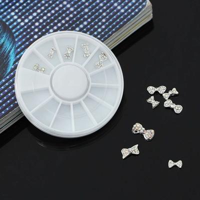 Ribbon Nail Parts 12-piece Set Nail Stone (WC03C5F)