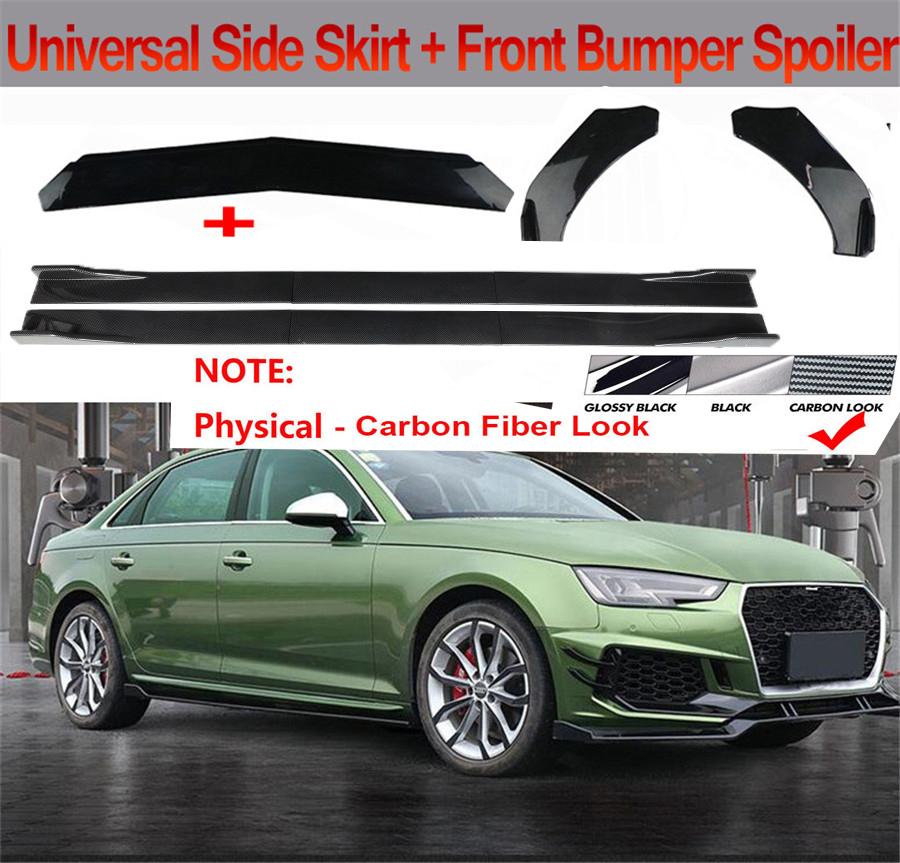 Front Lip Chin Bumper Body Kits For Universal For Car Such as For BMW HONDA Benz Mazda GMC etc Front Bumper Lip Body...