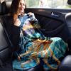 1pc Jellyfish Printing Lightweight Flannel Blanket, Comfortable and Warm Blanket, for Camping Sofa Bed and Couch Office, In All Seasons