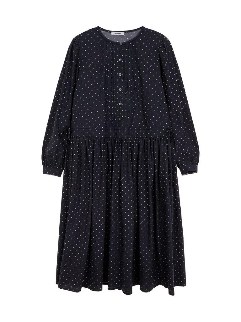 Mwimwieleu Clover Pattern Long Dress Mu2611Op103M