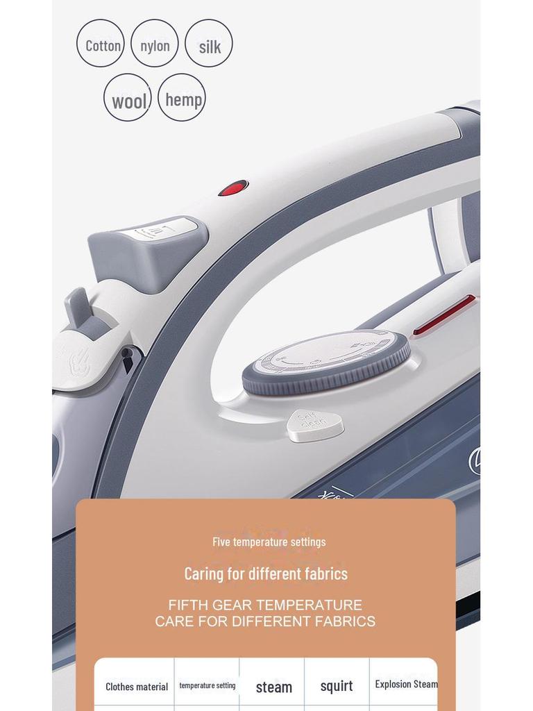 Red Heart RH122 Cordless High-Power Steam Iron