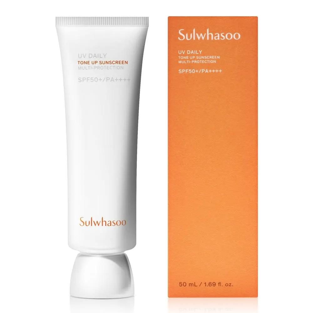 Sulwhasoo Sangbaek Tone-Up Sun Cream 50ml / Daily Tone-Up Sunscreen