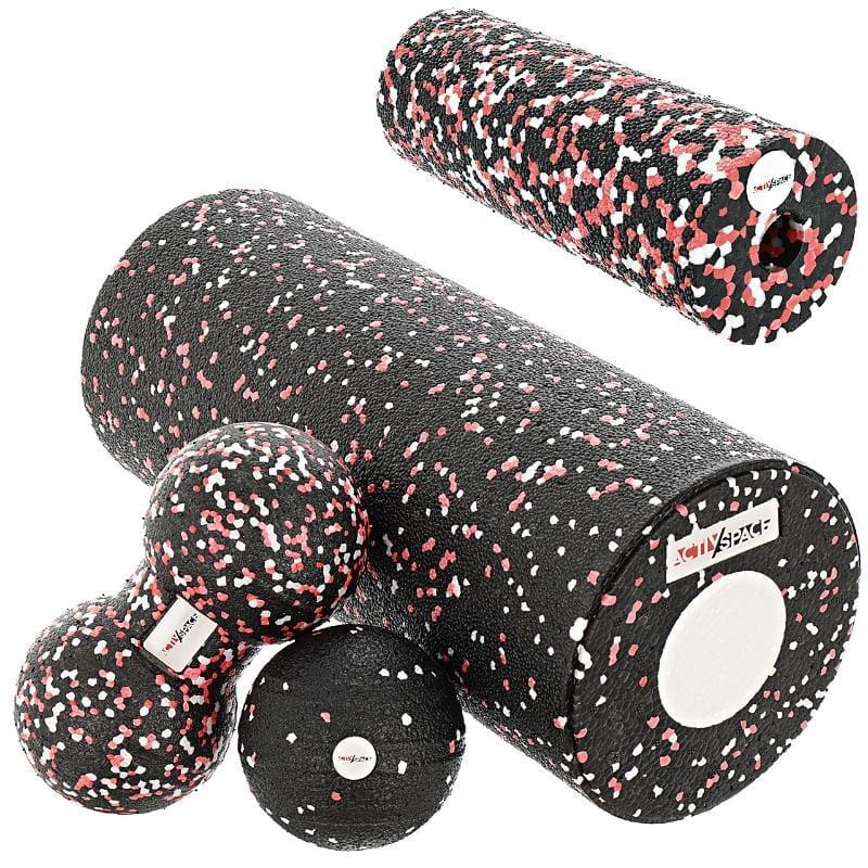 5-In-1 Massage Set, Crossfit Foam Roller & Ball, Epp