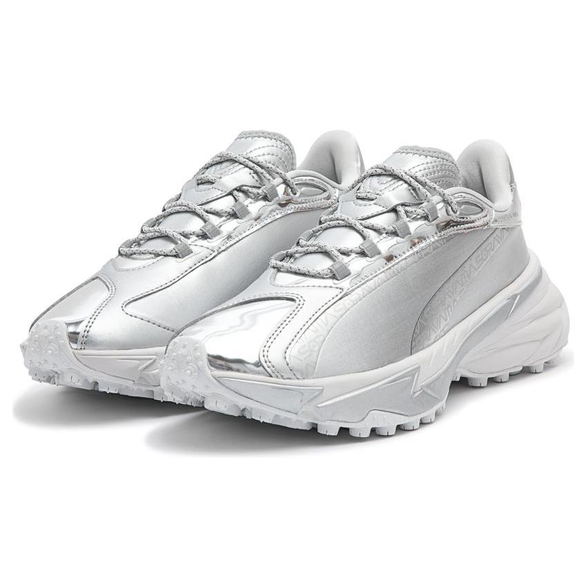 New PUMA Spirex X Hajime Sorayama 'Silver Cool Light Grey' 398270-01