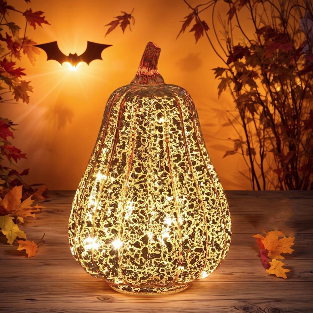 LED Pumpkin Light Battery Operated Tables Centerpieces 3-Position Switching for Halloween Decorations