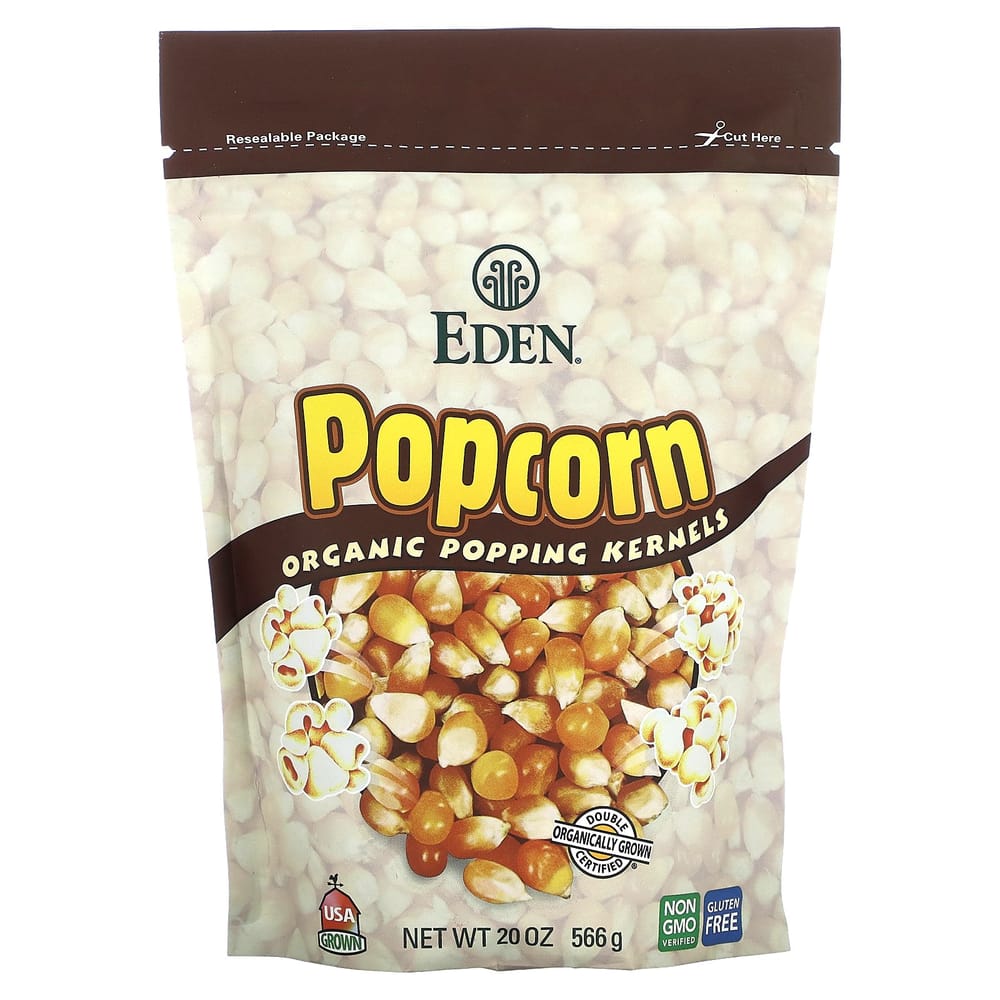 Eden Foods Popcorn Kernels, 20 oz (566 g)