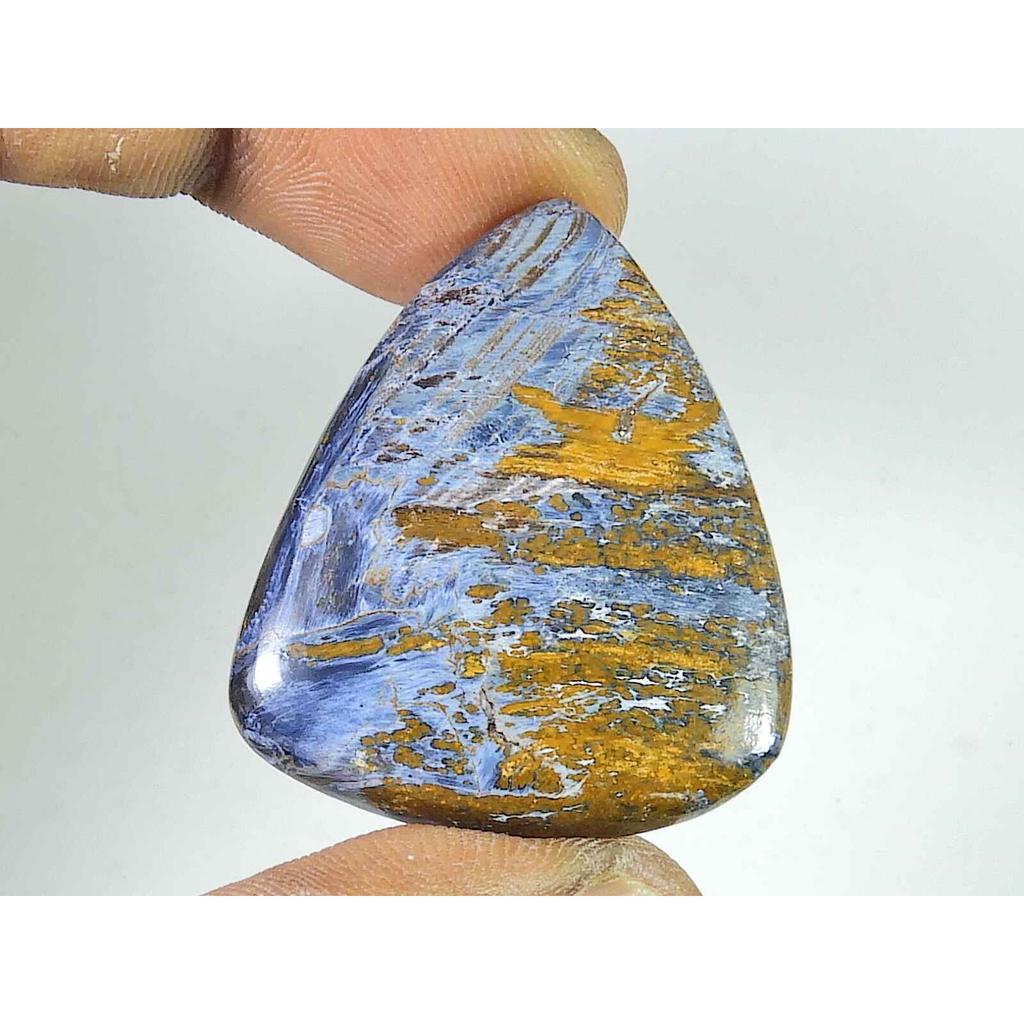 30X38MM Natural Pitersite Pear Cabochon Loose Gemstone 54Cts. SK-2936