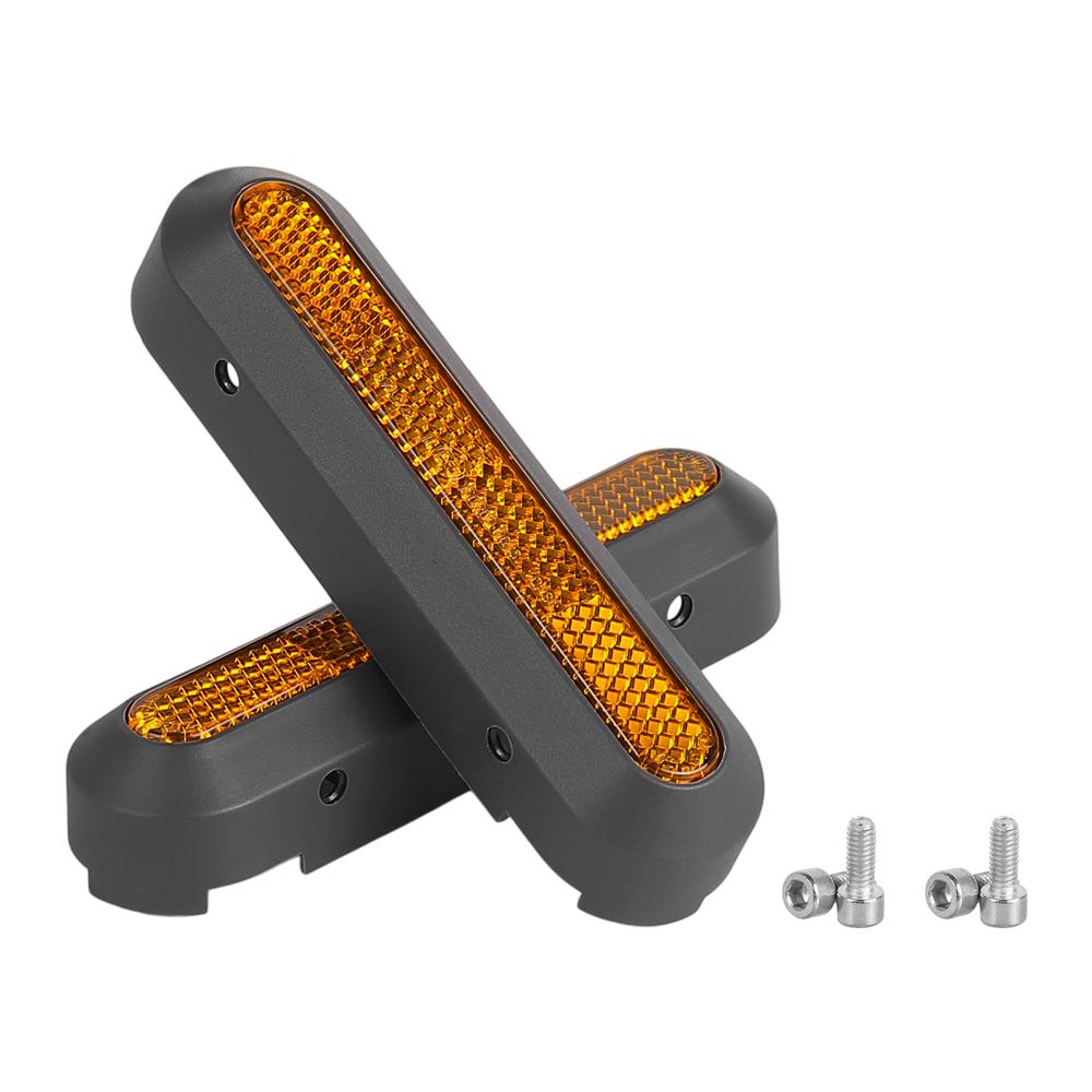 Rear Wheel Hub Cap Protective Shell Decorative Cover with Reflective Sticker for Xiaomi Elite Electric Scooter Accessories Parts