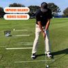 Bodenreaktionskraft Gummi Kraftpedal Trainingsgerät Schrittpolster Für Golfschwung Golfgeschenk Für Golfliebhaber Erhöhung der Schlägerkopfgeschwindigkeit