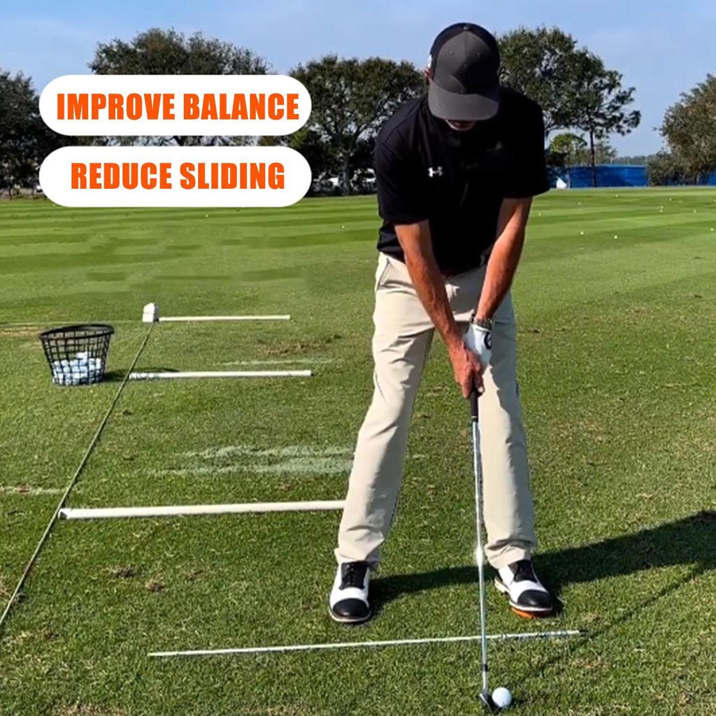 Bodenreaktionskraft Gummi Kraftpedal Trainingsgerät Schrittpolster Für Golfschwung Golfgeschenk Für Golfliebhaber Erhöhung der Schlägerkopfgeschwindigkeit