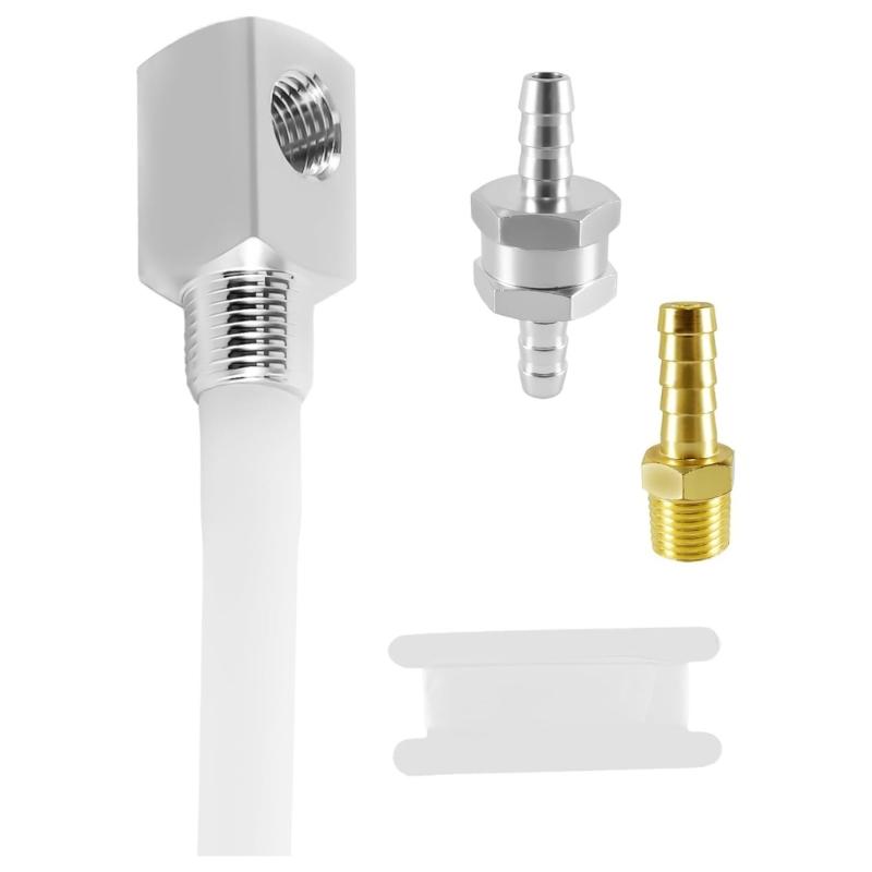 Adjustable Fuel Tank Pickup Tube Hose Pipe With 8mm Check Valves Suitable For E10 E85 Ethanol Marine Applications 7-0948