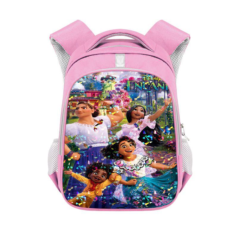 Encanto Mirabel Girls Backpack Waterproof Large Capacity School Bag For Kids