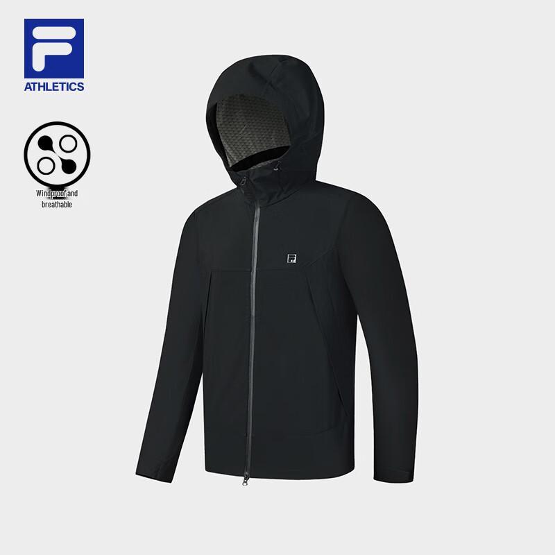 Fila Unisex Woven Hooded Windbreaker Jacket
