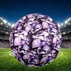 KPop Demon Hunters Print Size 5 Soccer Ball, PU Wear Resistant Football for Match Training and Daily Practice, Birthday Gift for Soccer Fans