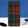 Scottish Plaid Warm Plaid Case For Huawei Nova Y90 Y91 Y60 Y61 Y70 10 9 SE 11 Pro 5T 11i 8i 3i P20 P40 P30 Lite Cover