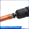 5 PCS Copper Tube Pipe Expander Hex Shank Swaging Pipe Flaring Takeover Repair Tool Pipe Flaring Tools Air Conditioner Pipe Tool