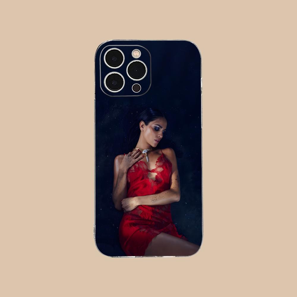 Fashion Eiza Gonzalez Clear TPU Mobile Case for iPhone 17 16 15 14 13 12 11 X XR XS Air Pro Max Plus Mini Colorful Cover