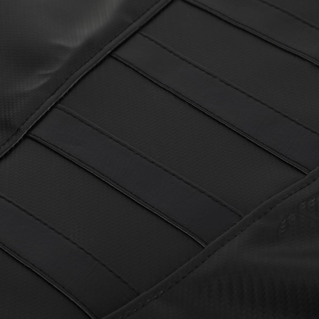 Ribbed Dirt Bike Seat Cover Gripper Soft for CRF 110 125F CRF110F CRF125F 2023 2024 2025 Pit Bike Non-Slip Surface Protector Black