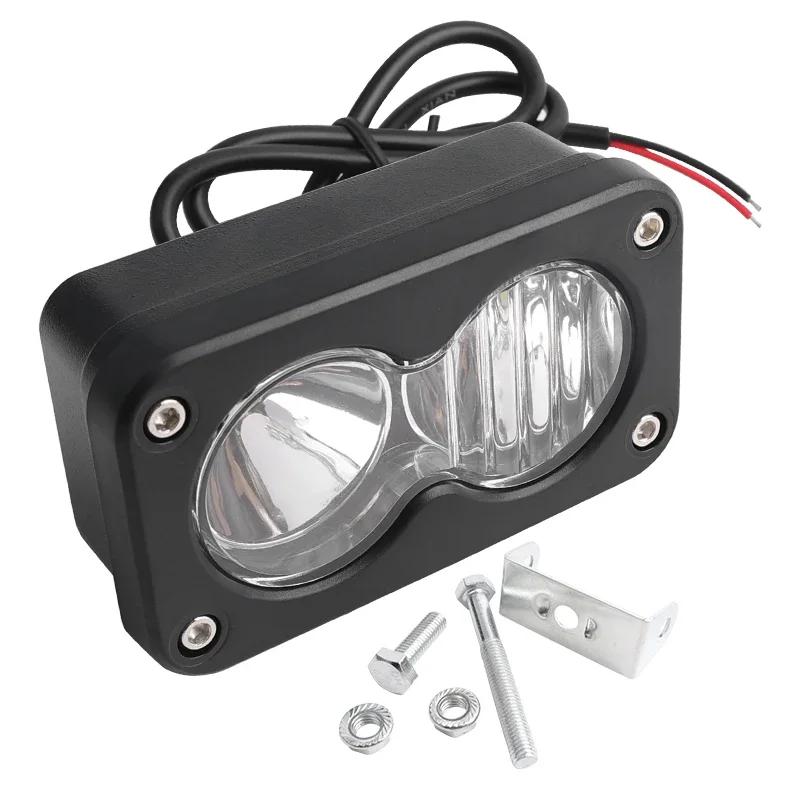 General Off-road Vehicle Fog Light Headlight 20W LED Headlight Switch White Spot Flood Pod Combo Kit Waterproof New