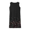 Women's Summer Loose Casual Skirt Print Chest Pleated  Sleeveless Dress