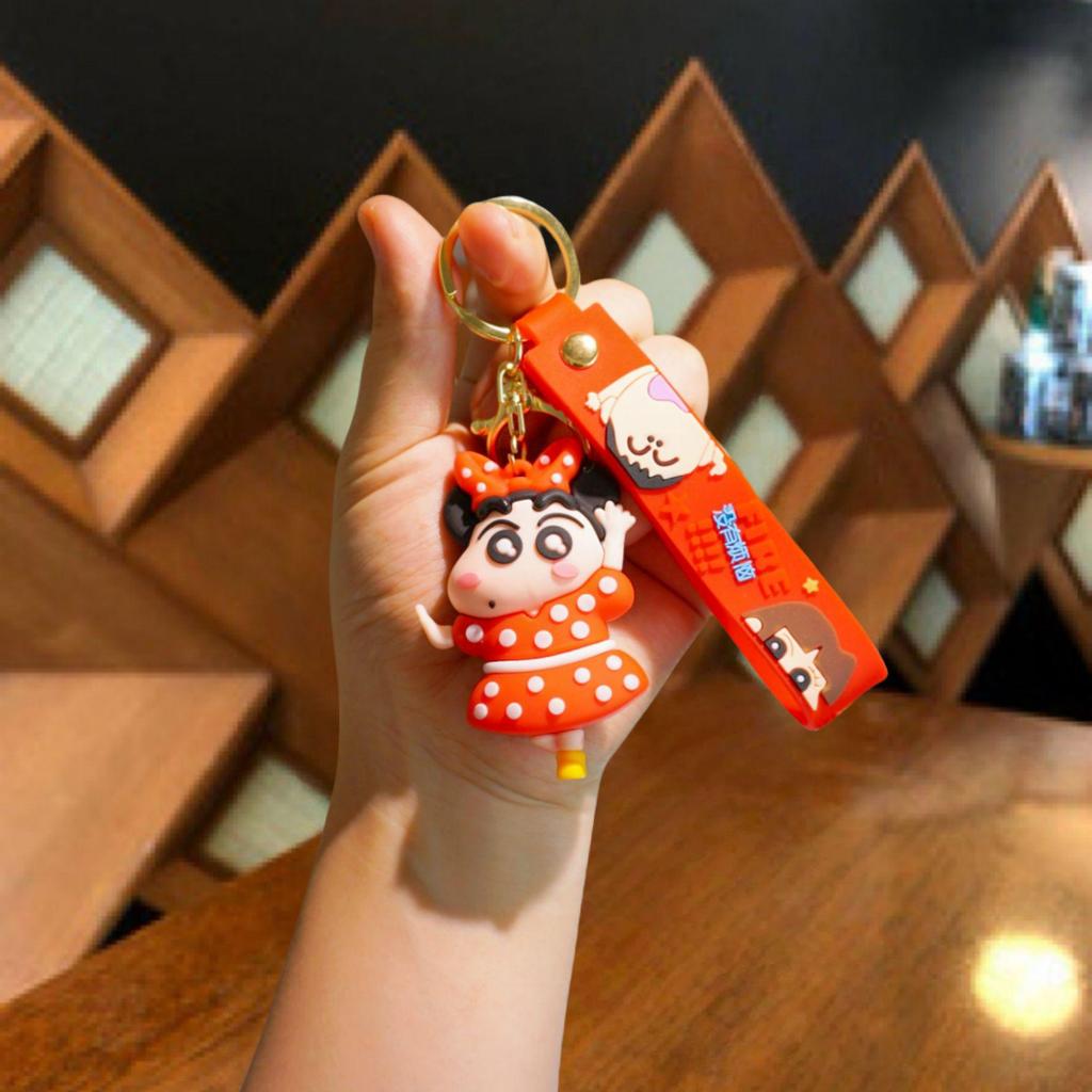 Shin-chan Keychain Ornament for Bags & Cars - Children's World Cup Theme