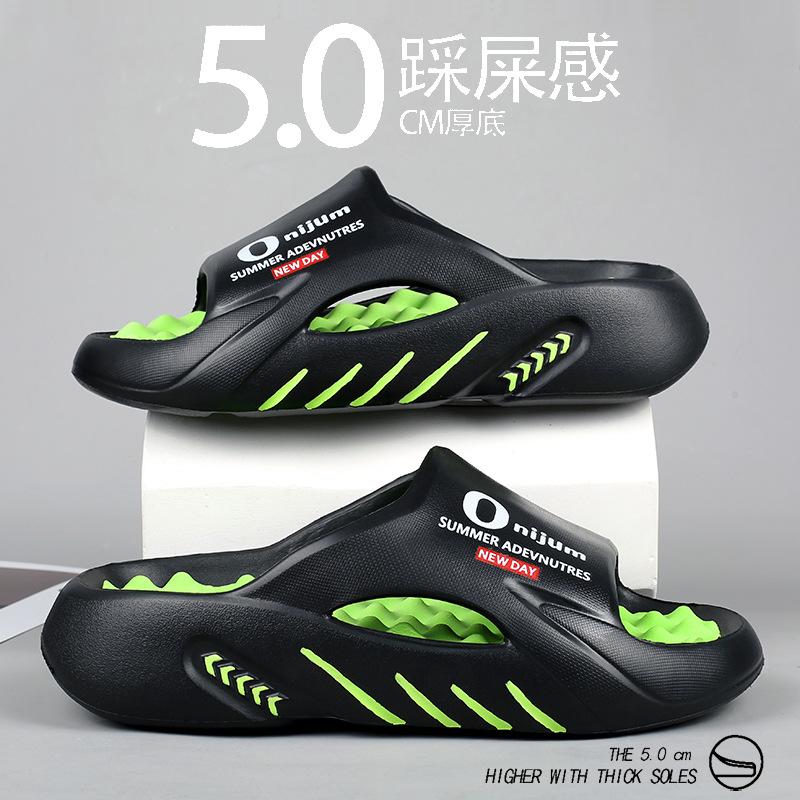 Fashion Slippers for Men Women Fashion Leisure Sports Slippers Anti Slip Platform Slipper Light EVA Slippers Summer Couple Beach Shoes