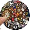 10/30/50pcs Mysterious Galaxy Universe Stickers Dark Sun Moon Planet Graffiti Decal DIY Scrapbook Journal Gothic Cartoon Sticker