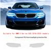 TPU Car Headlight Protective Film for BMW 5 Series G30 2018-2020 PPF Transport & Smoke Anti-Scratch Auto Accessories