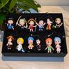 One Piece Figurine Set: Luffy, Zoro, Ace - Anime Collectible Gift Box for Students