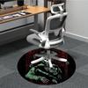 1PC Call of Duty Office Round Rug - Perfect for Office or Study Decor, Machine Washable, Non-Slip Backing, Decorative Floor Mat