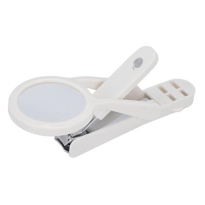 Elderly Nail Clipper Stainless Steel Adjustable Fingernail Toenails Cutter with Magnifying