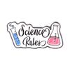 Broche de Elemento Metálico de Química - Alfinete de Desenho Animado para Decoração e Emblemas.