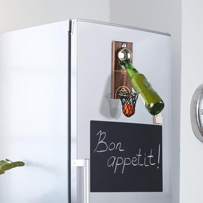 Basketball Frame Wall Hanging Beer Bottle Easy Using Magnetic Fridges Stickers Birthday Gift