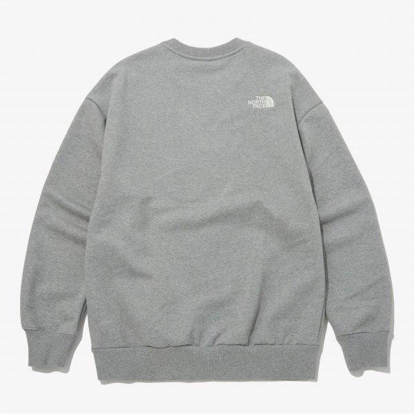 [north Face Official] Nm5mp51l White Label 1966 Logo Sweatshirt