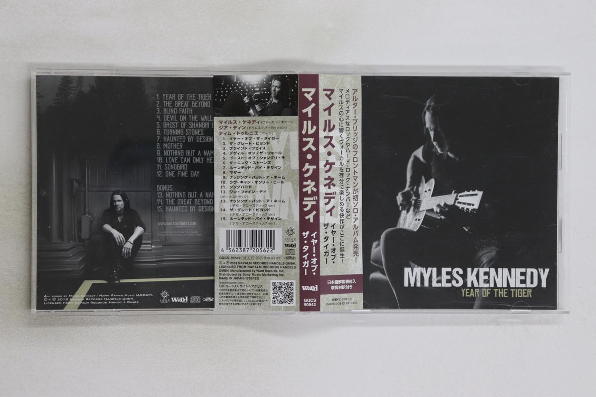 

CD MYLES KENNEDY - Year Of The Tiger GQCS90542 WARD 2018 Japan Obi Rock Used