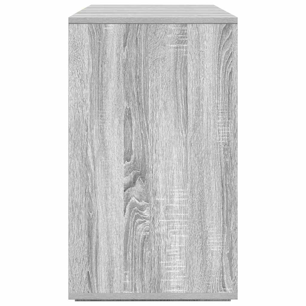 Sideboard Gray Sonoma 120 x 41 x 75 cm Engineered Wood