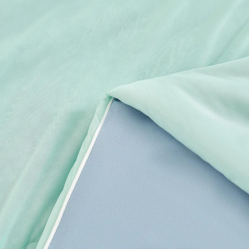 Cooling Blanket Summer Lightweight Breathable Air Conditioning Quilt Soft Smooth Spandex Cool Comforter Air Condition Comforter Thin Duvet