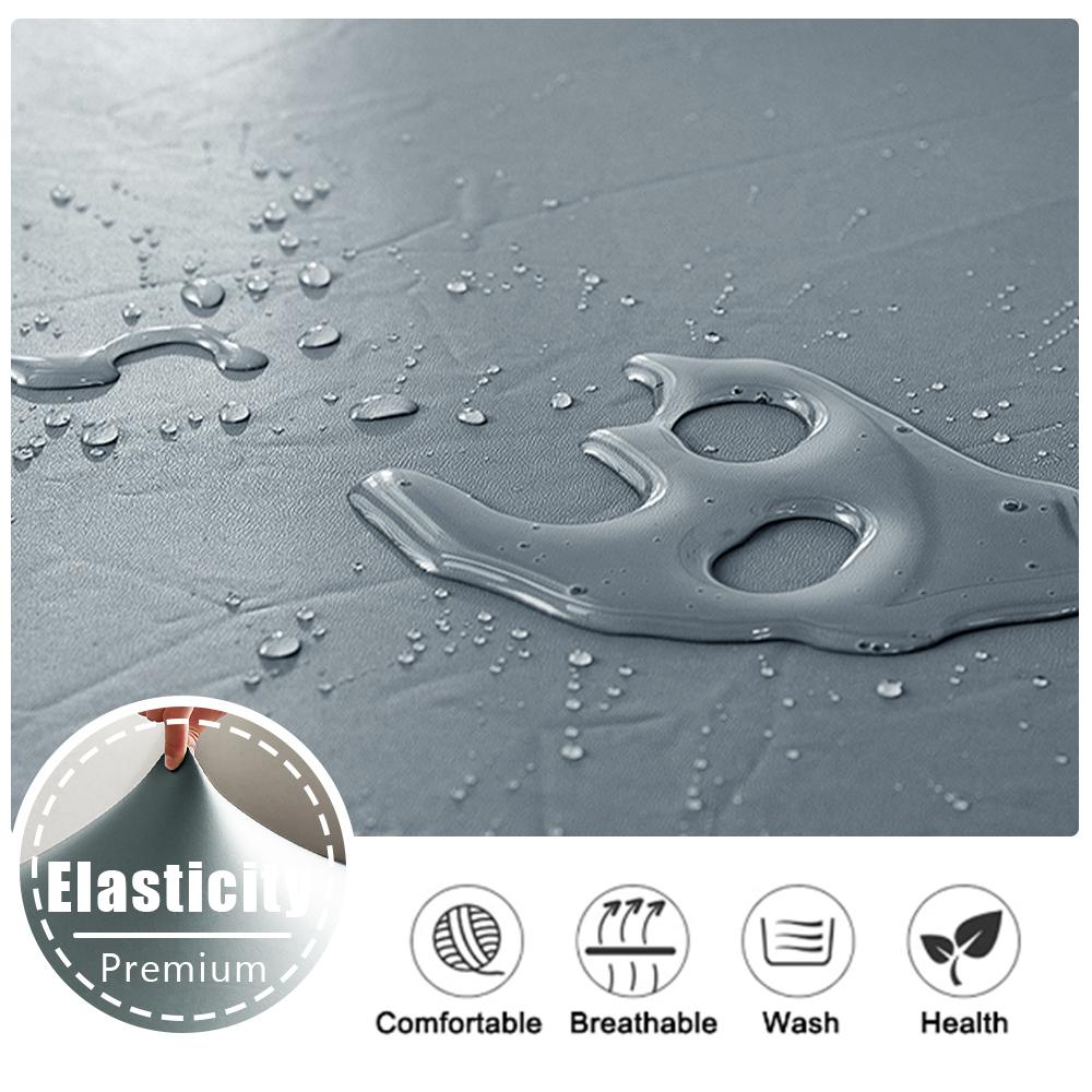 PU Leather Sofa Cover Durable Waterproof Sofa Seat Cushion Cover For Living Room Stretch L-shaped Sofa Slipcovers Protector