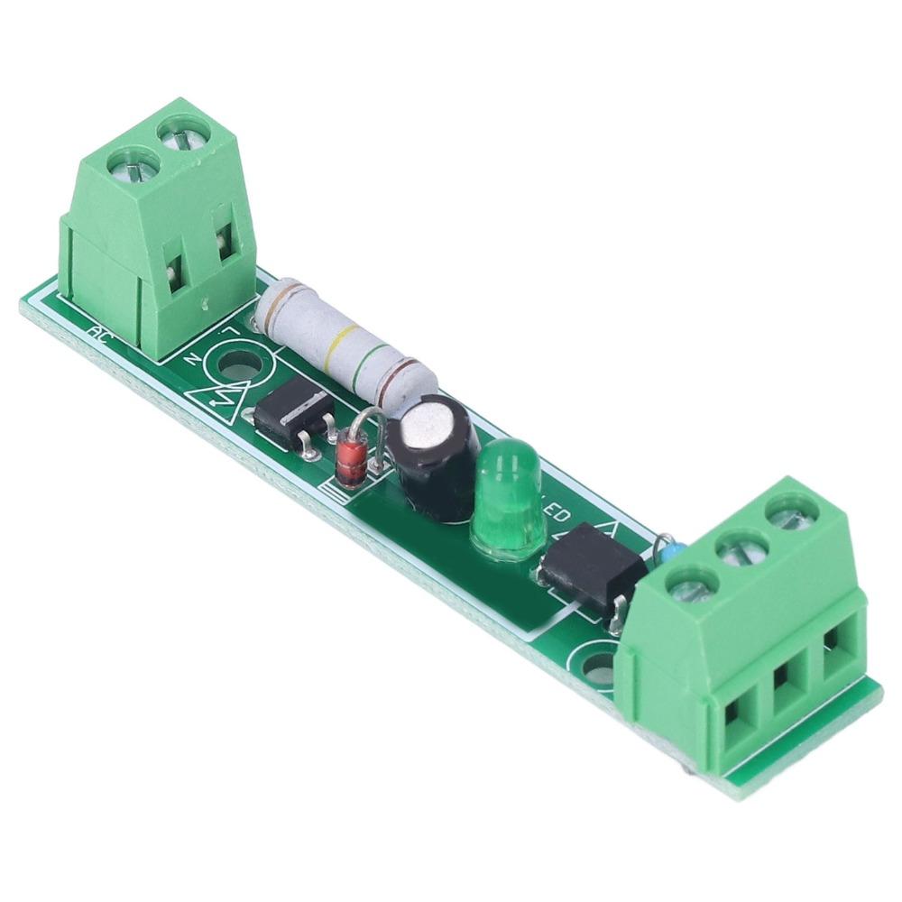 3 stk AC 220V Opto-isolatorkort 1-kanals Optokobler Isolasjonsmodul Industriell Kontroll
