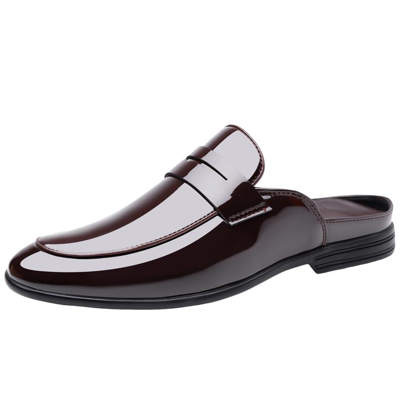 Fashion Summer and Spring Men's Leather Shoes Minimalist and high-quality casual style Fashion Street Comfortable daily shoes Black