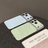 Fashion Velvet Matte Ripple Texture Gradient Phone Case For Apple iPhone 17 16 15 14 Plus 13 12 11 Pro Max Shockproof Soft Cover