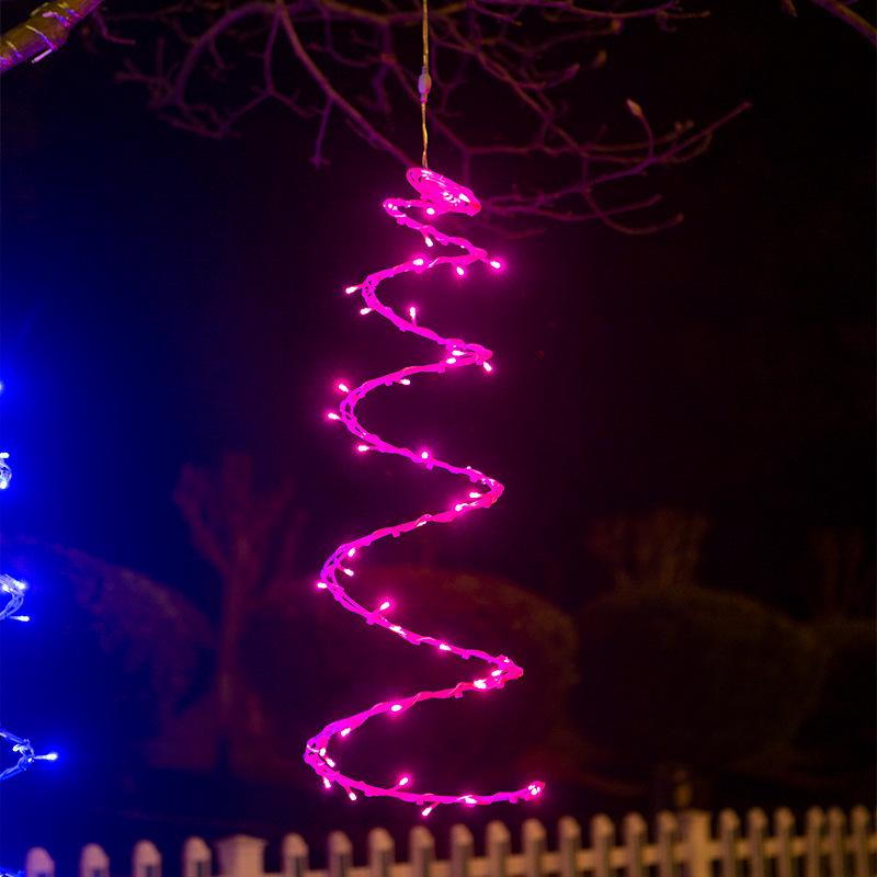 LED Solar Rattan String Lights for Outdoor Courtyard and Landscape Decoration